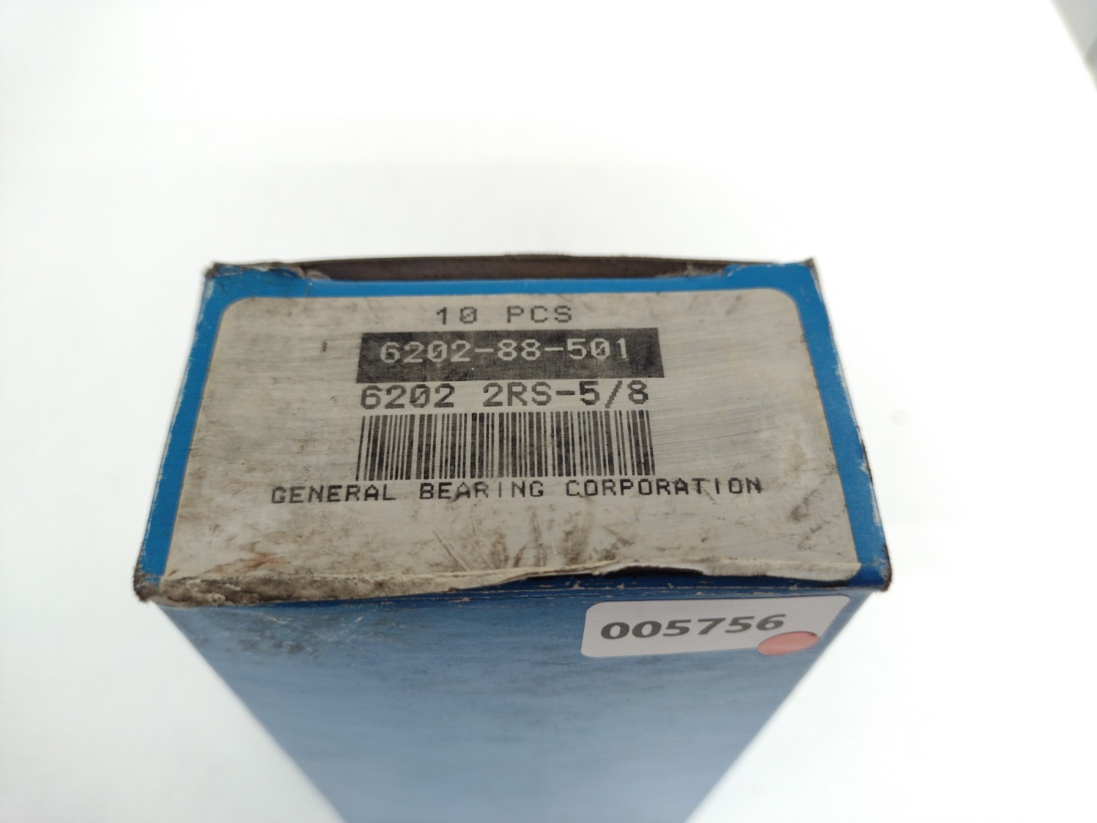 *** General Bearing 6202-88-501 / 6202 2RS-5/8 Ball Bearing 0.6250″ Bore (10ea)