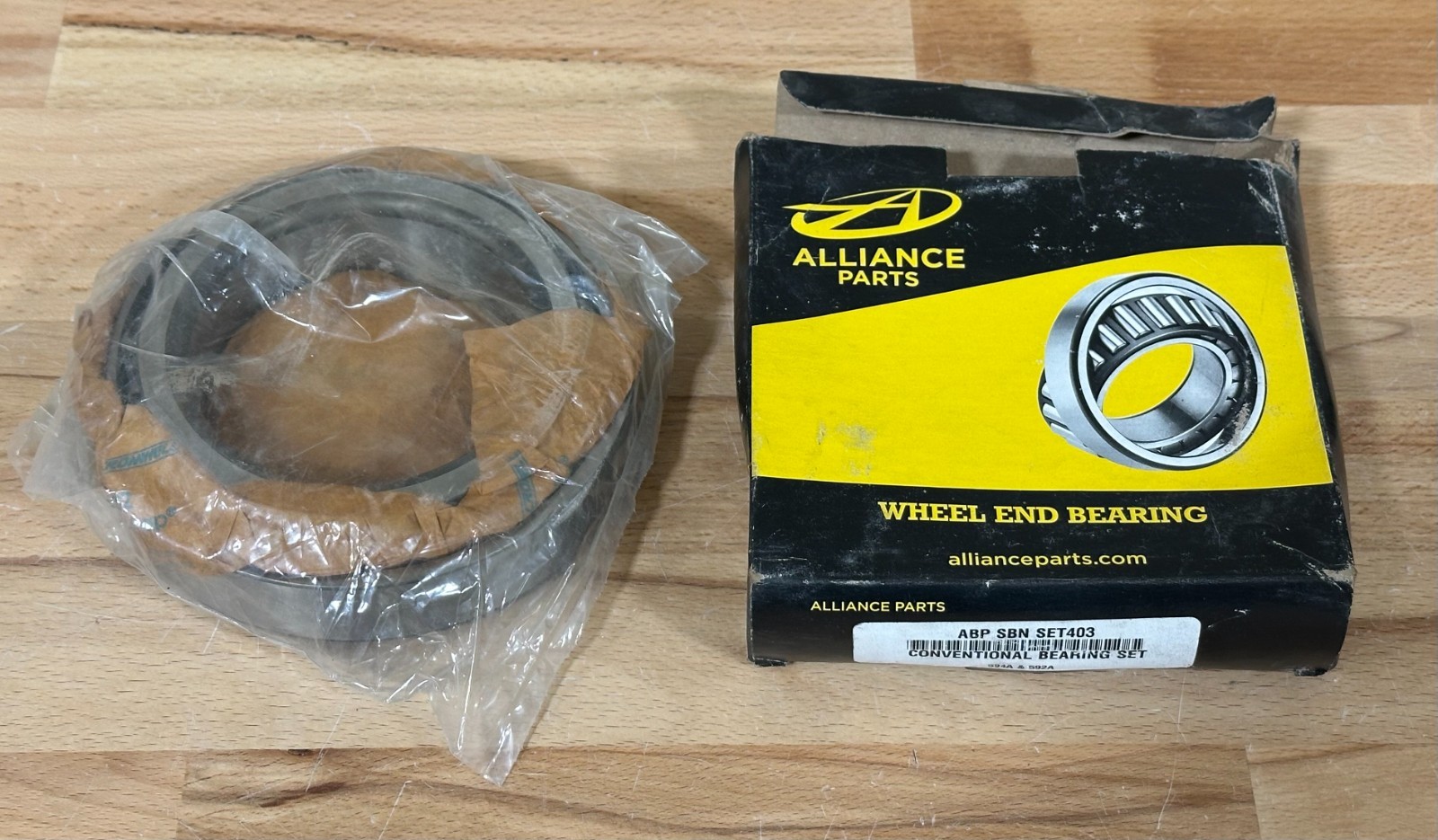 Alliance ABP SBN SET403 Conventional Wheel End Bearing, 3.75″ Bore Diameter