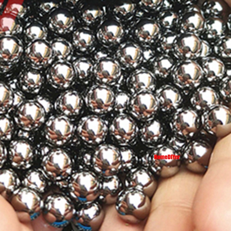 Solid Steel Ball Diameter 5.46mm-8.1mm High Precision Bearing Balls Smooth Bead