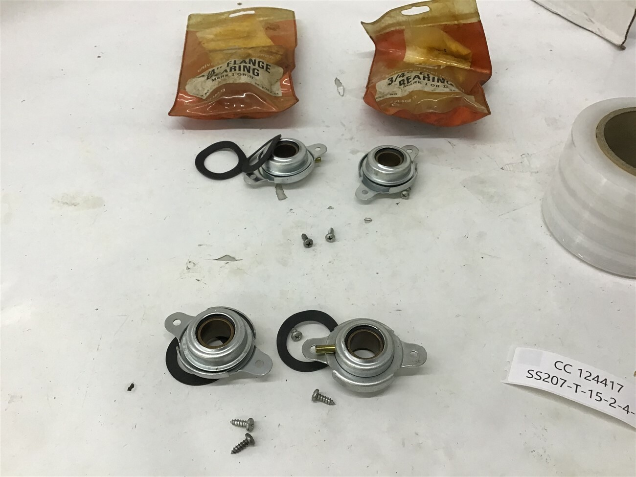 Lau 3/4″ Flange Bearing Two Per Bag 38-2082-01 Lot Of 2