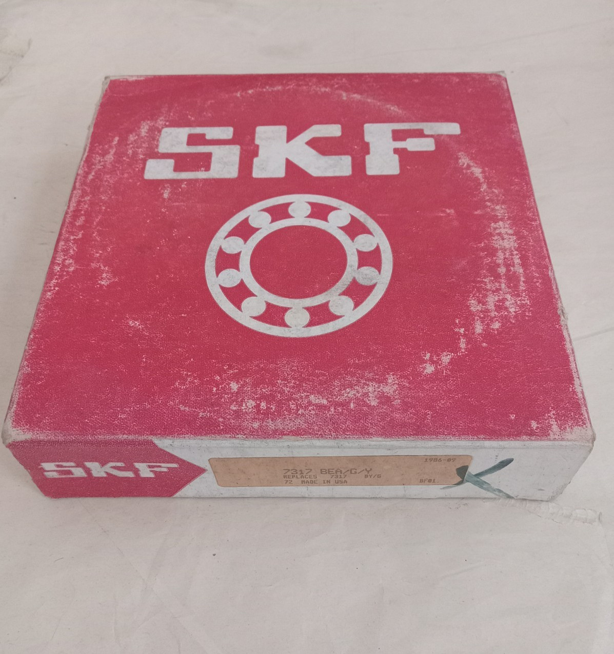 SKF 7317 BEA/G Y 85MM BORE ANGULAR CONTACT BALL BEARING