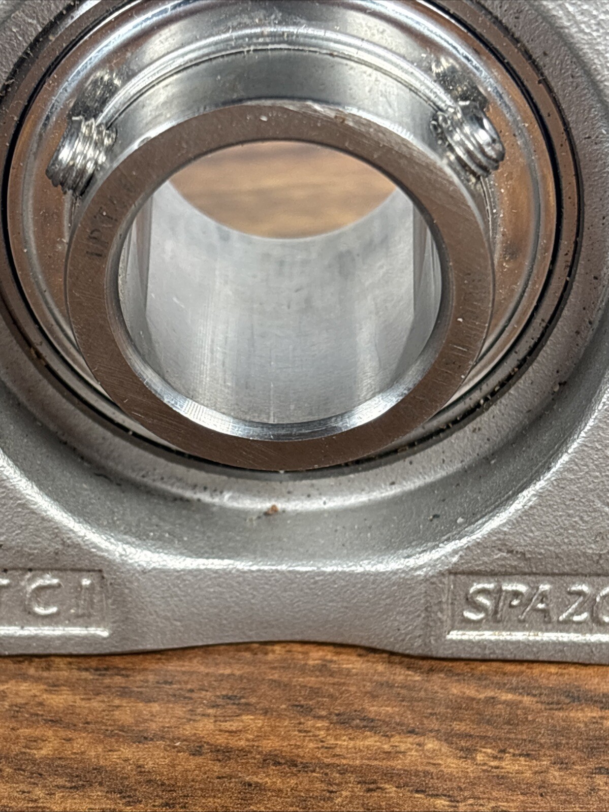 IPTCI SUC205-16G Tapped Base Bearing 1” Bore Housing SPA205 Stainless Steel