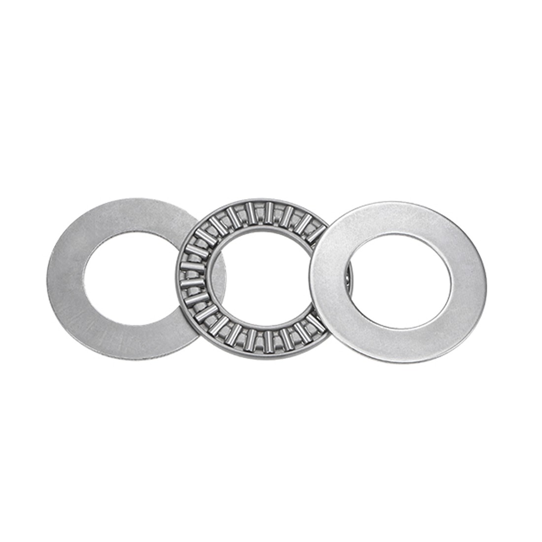20x35x2mm Thrust Needle Roller Bearings AXK2035 with AS2035 Washers 2 Pcs