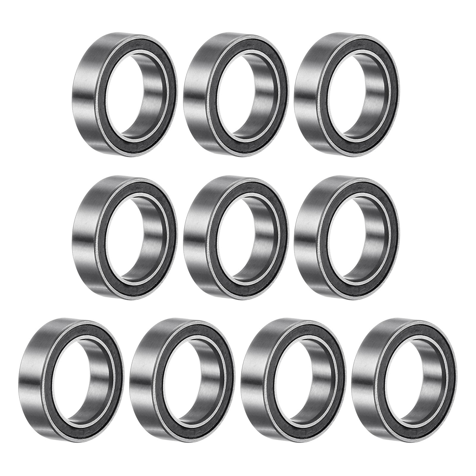 10pcs 6700-2RS Deep Groove Ball Bearings Chrome Steel Bearing 10x15x4mm