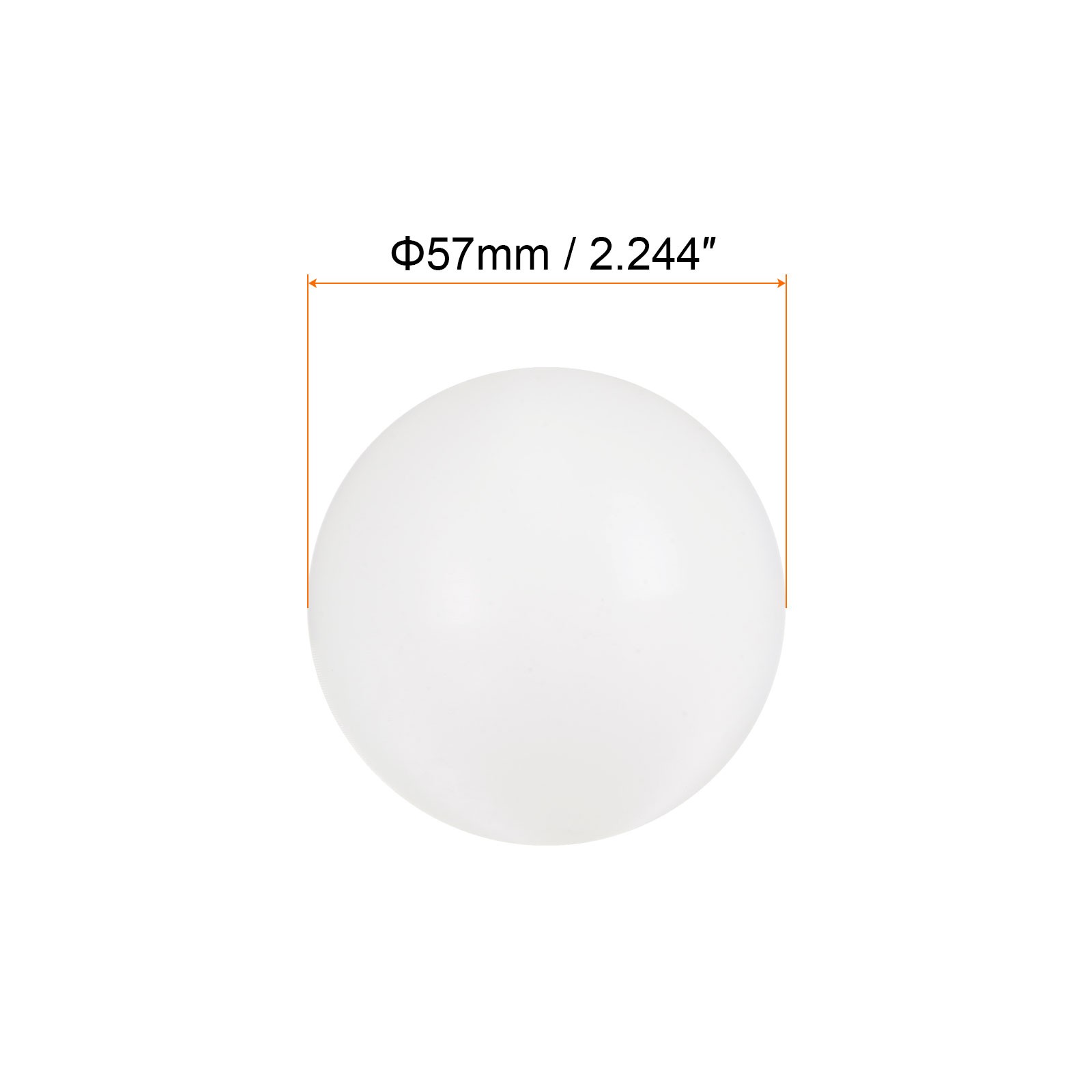PA Nylon Solid Plastic Balls 57mm G3 Precision Bearing Ball