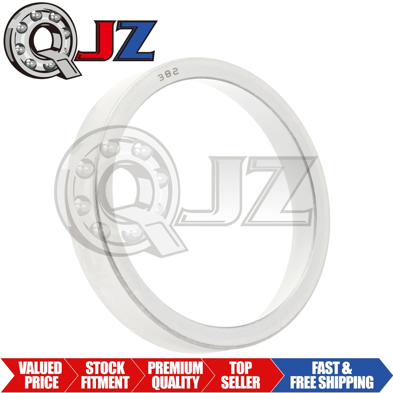[1-Pack] 382 Tapered Roller Bearing Outer Cup 3.875″ (Outer) x 0.7018″ (Width)