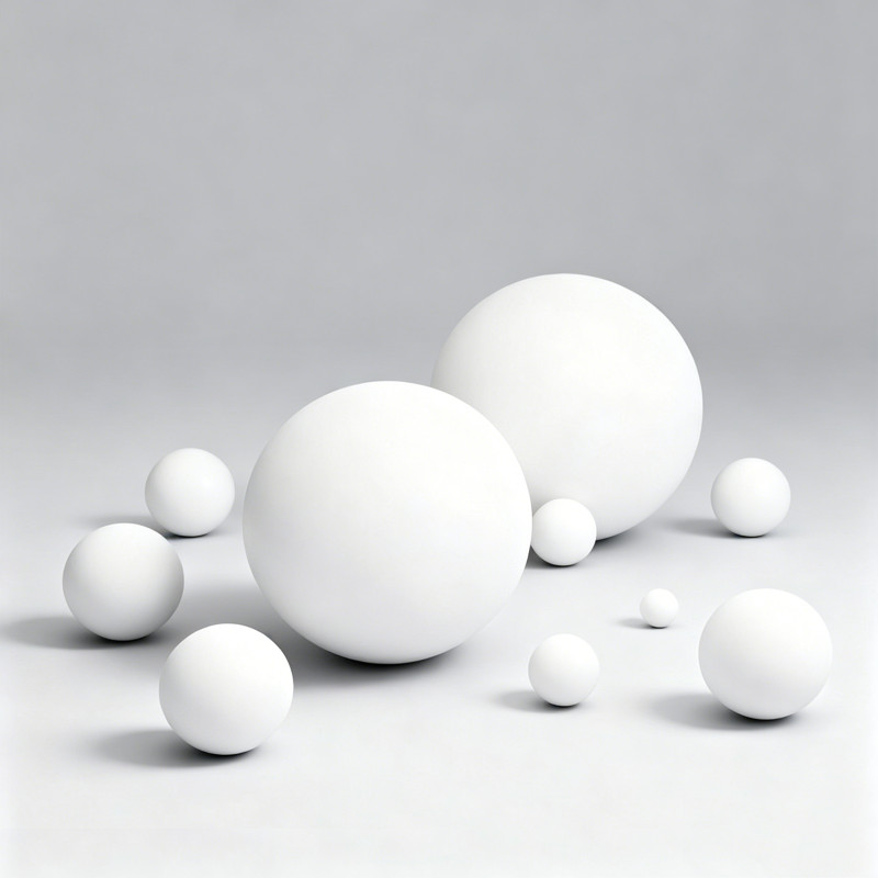 Solid Polyoxymethylene POM Plastic Balls Precision Bearing Rolling Beads 1-100mm