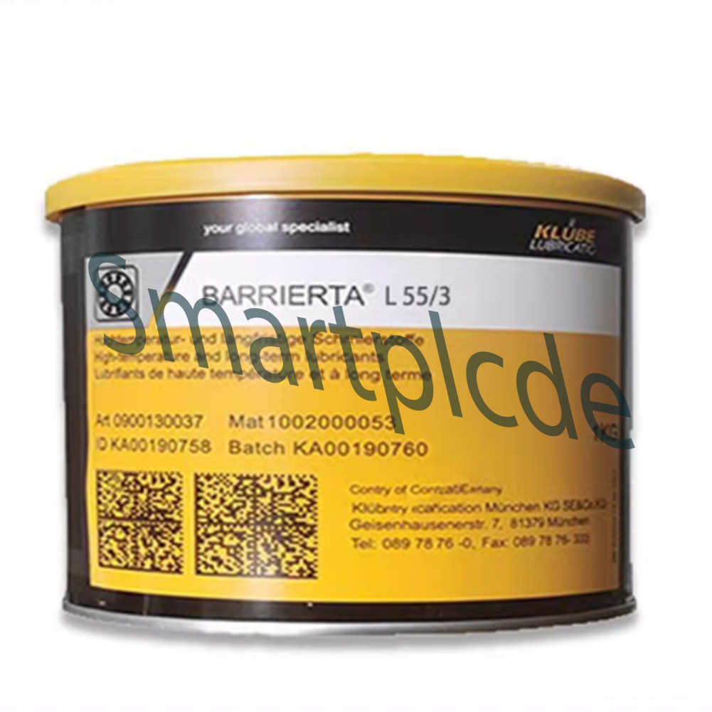 1PCS NEW KLUBER Lubrication Barrierta L 55/3 Grease 1Kg (2.2 LB)