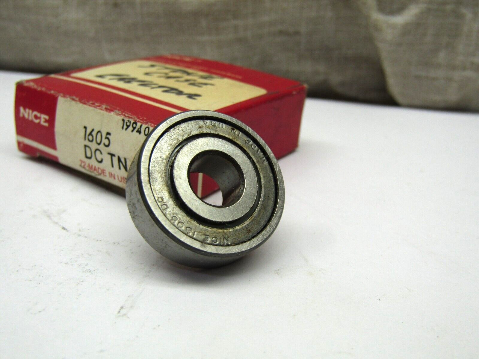 Nice 1605-DCTN 5/16″ x 29/32″ x 5/16″ Metal Shielded Bearing Made in USA
