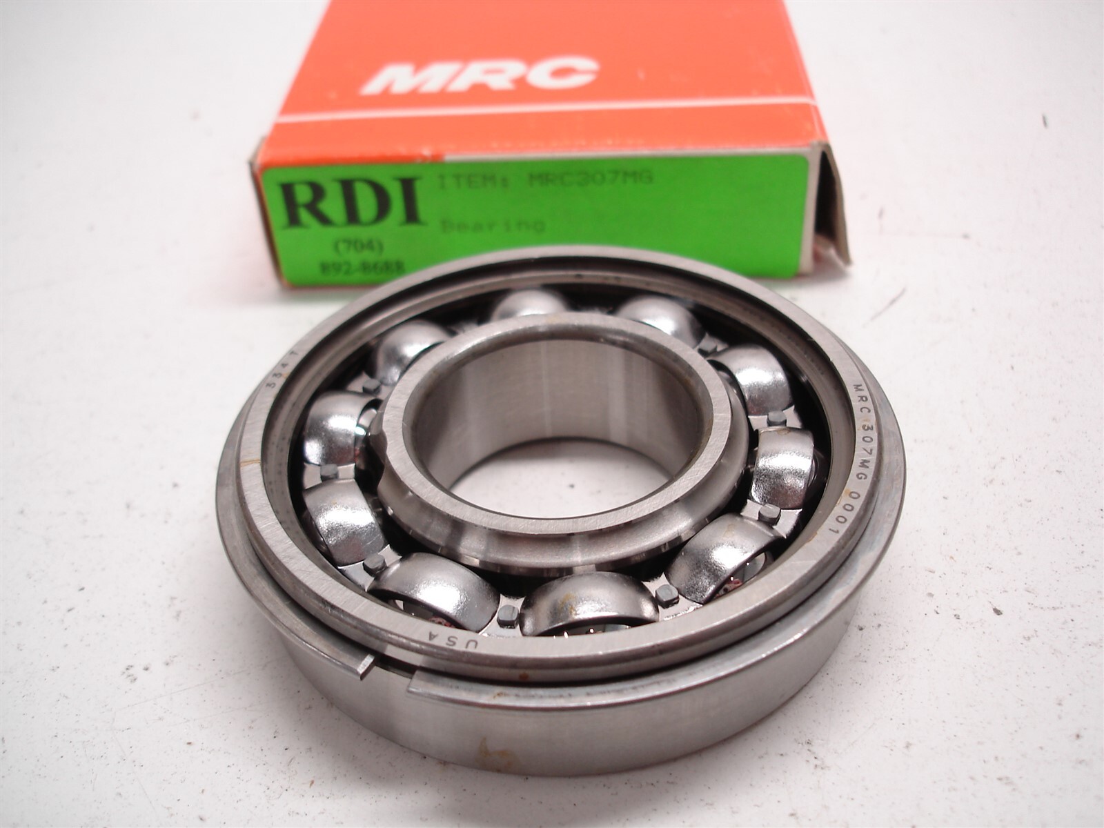 1 NEW SKF / MRC 307MG RADIAL BALL BEARING 35mm ID x 80mm OD x 21mm WIDE