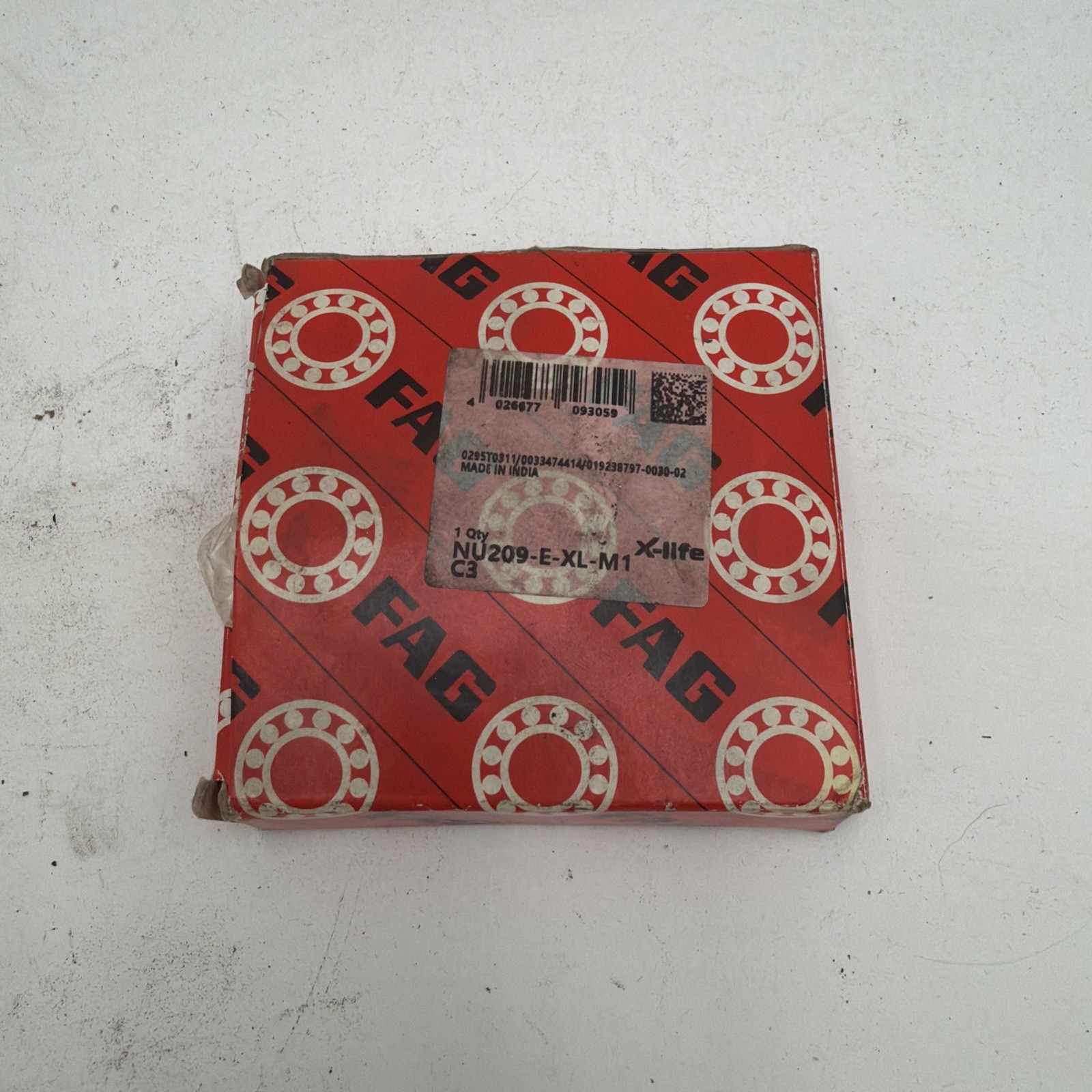 FAG Branded Bearing Part # NU209-E-XL-M1 45x85x19mm US SELLER