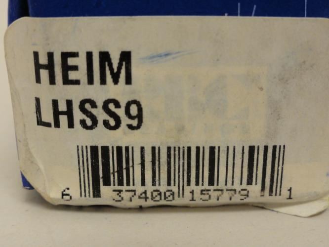 201768 New-No Box; RBC LHSS9 Heim Rod End Bearing; SS; 9/16″ID x 1-3/32″ OD