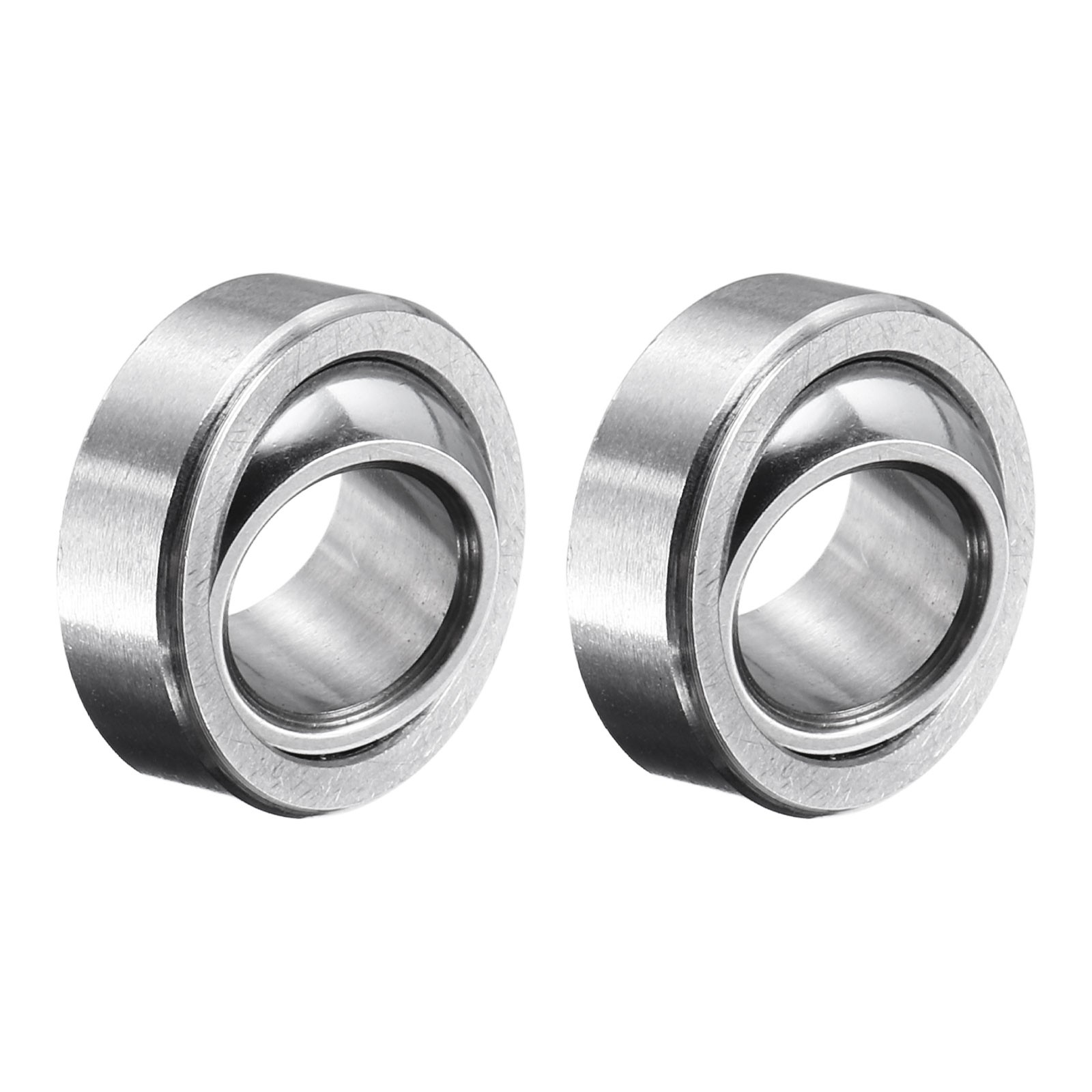 2 Pcs 8x16x5mm GE6C Spherical Plain Bearing Bearing Steel Bearing ABEC-3