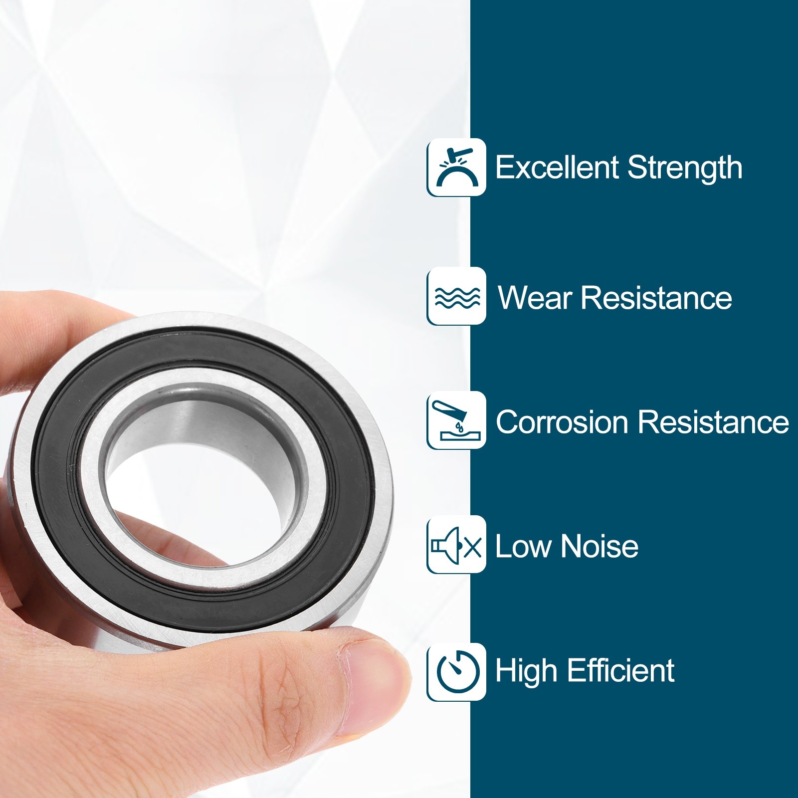 2pcs 62206-2RS Non-Standard Ball Bearings 30mm ID x 62mm OD x 20mm Thickness