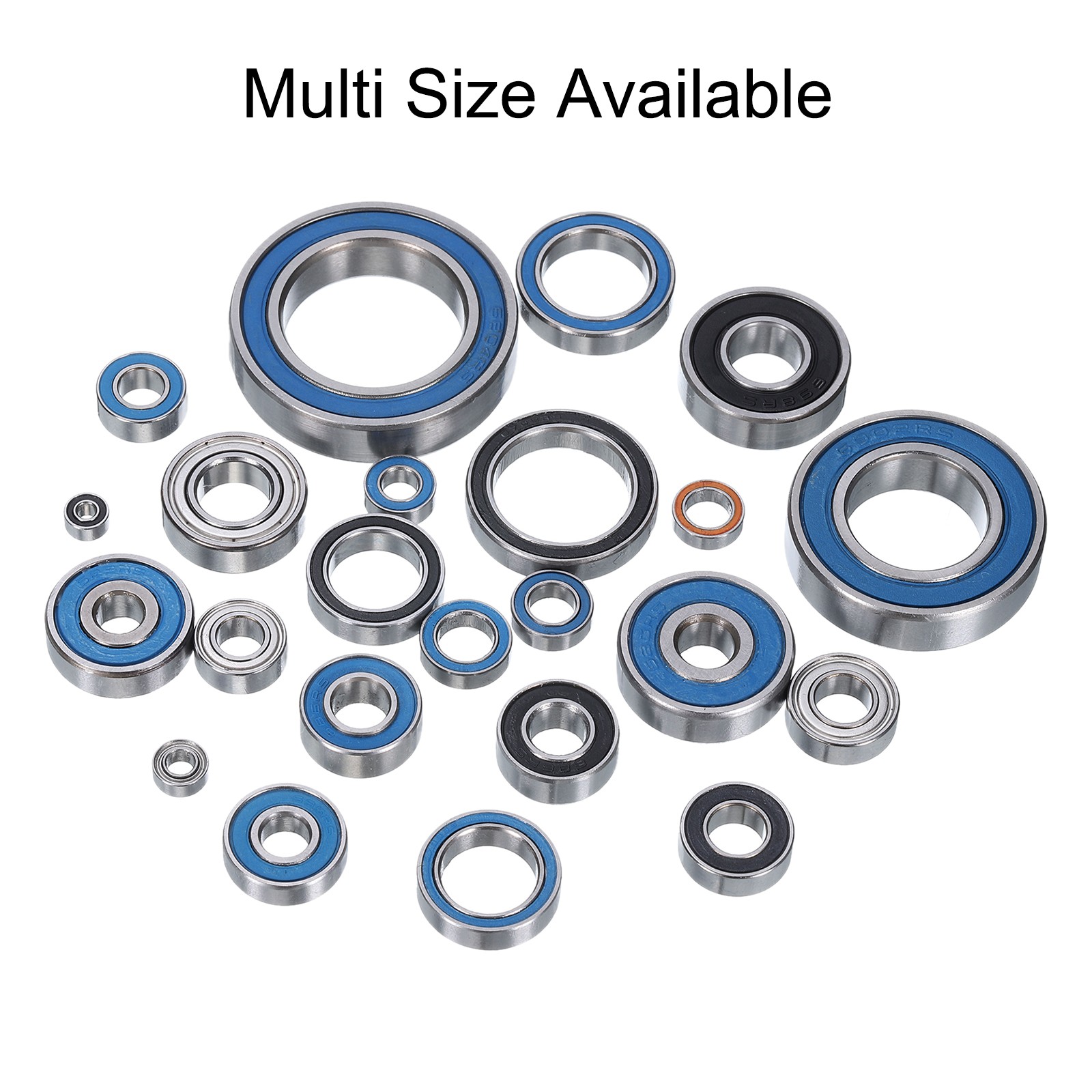 20pcs 6700-2RS Miniature Ball Bearings 10x15x4mm Double Sealed Bearings (Black)