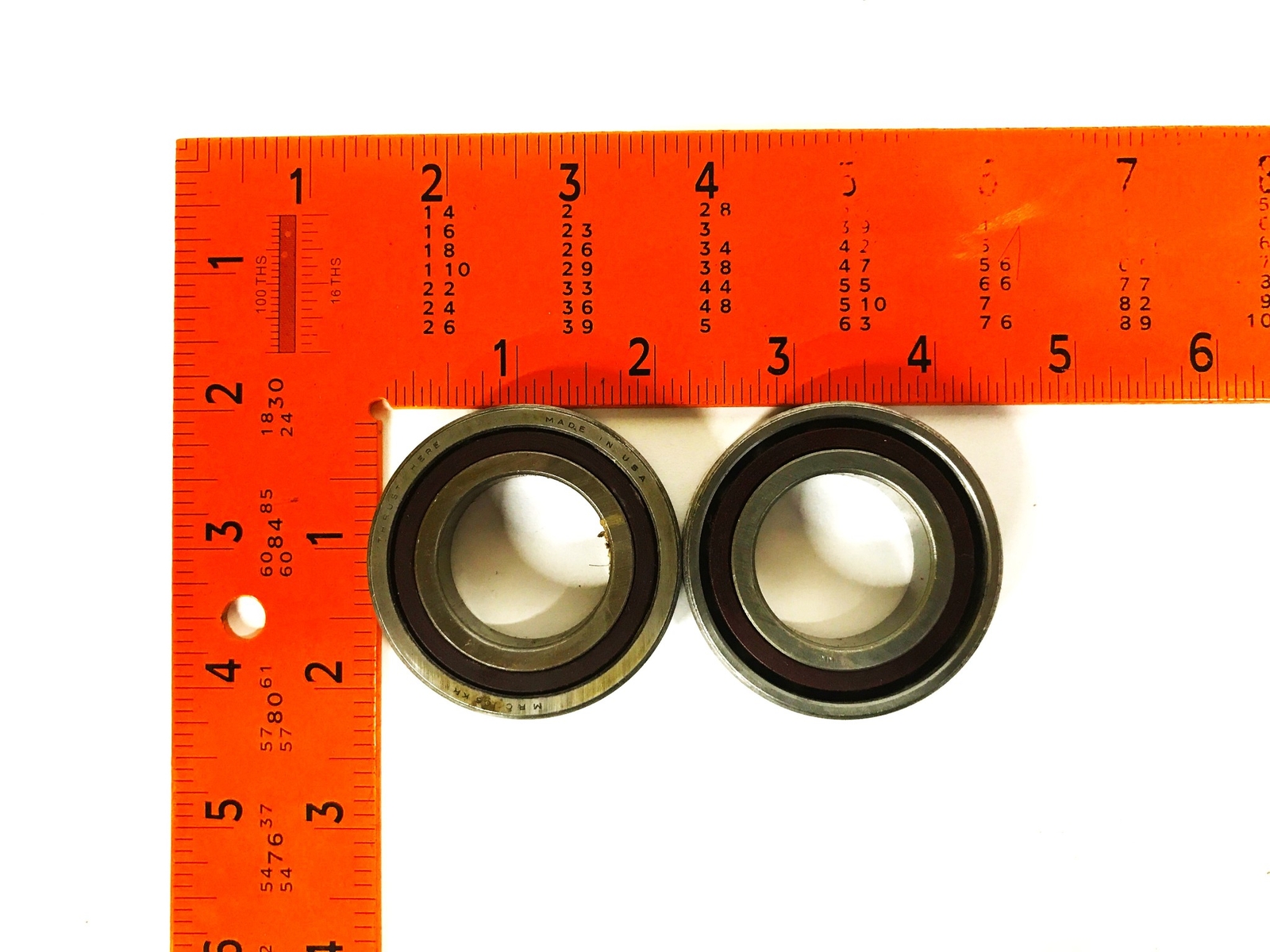 TRW/MRC Angular Contact Ball Bearing Pair 106KRDS NOS