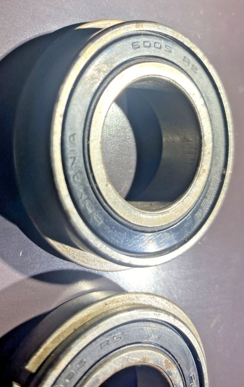 Peer Single Row Radial Ball Bearing 6005-RS (QTY OF 2)