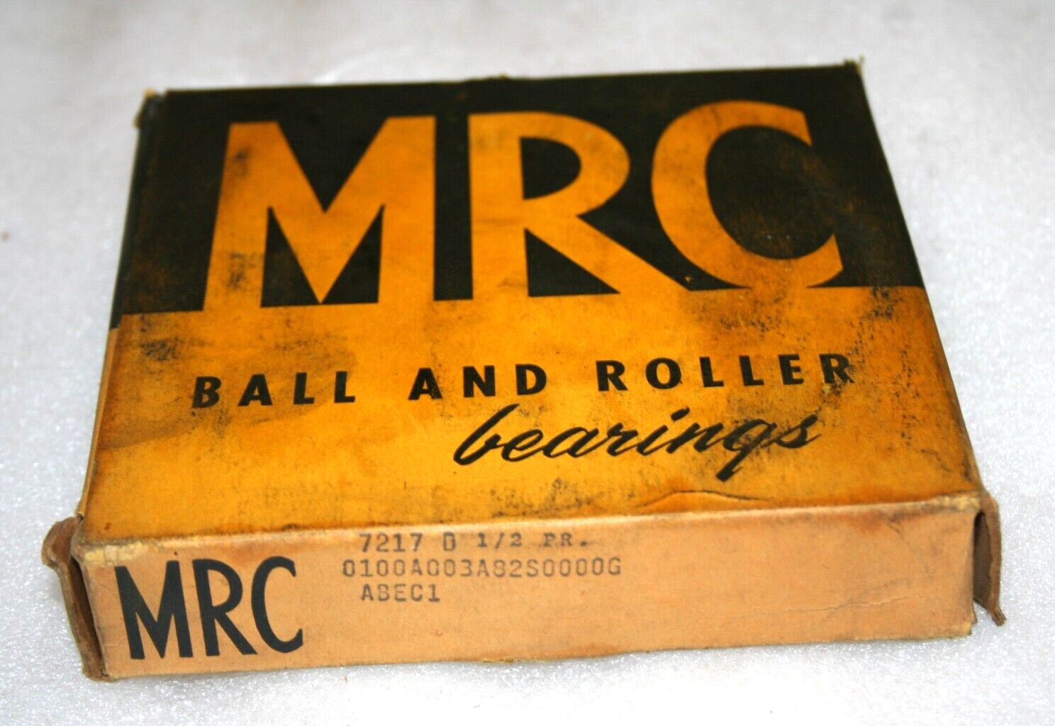 MRC 7217 D ABEC1 Angular Contact Bearing, Half a Duplex Set 7217D * NEW *