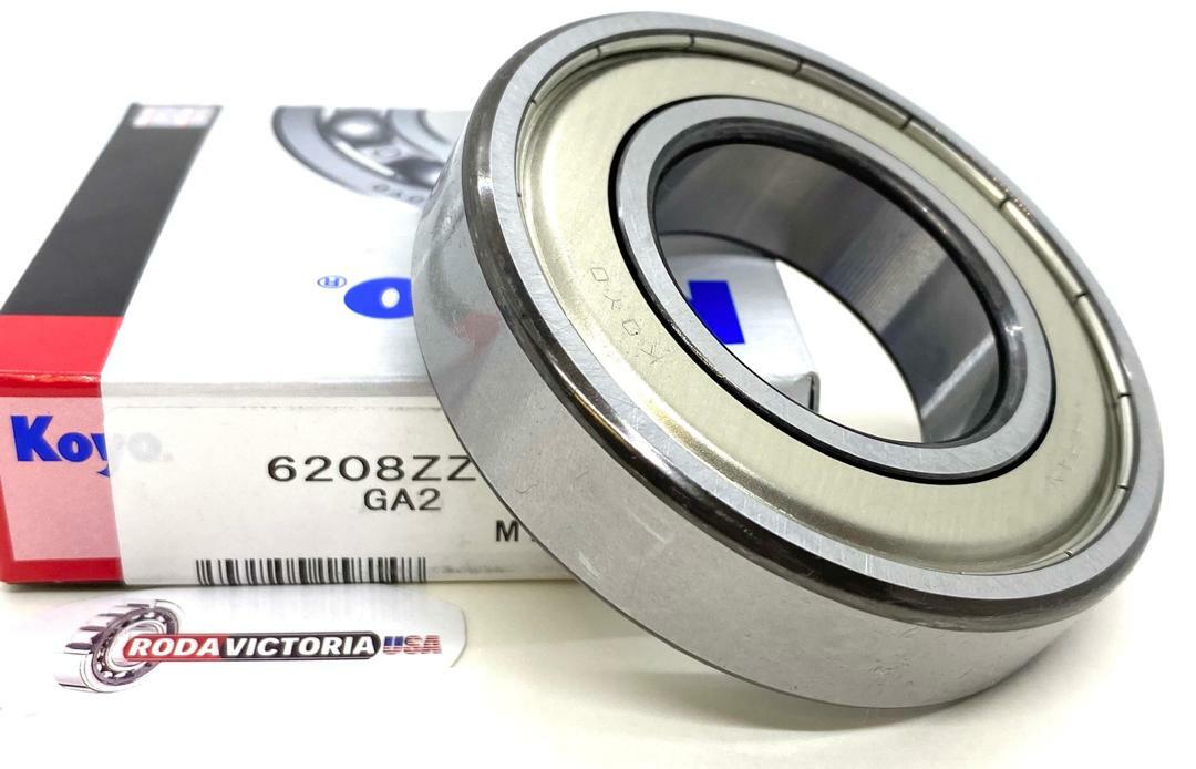 6208 ZZ C3 KOYO japan Deep Groove Ball Bearing 40 x 80 x 18mm SAME DAY SHIPPING