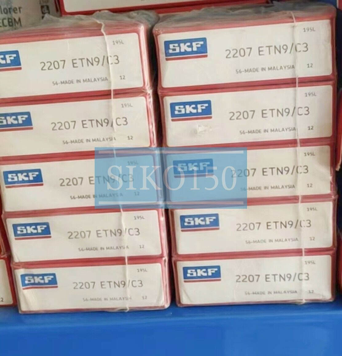 1x SKF 2207 ETN9/C3 self regulating ball bearing #SK