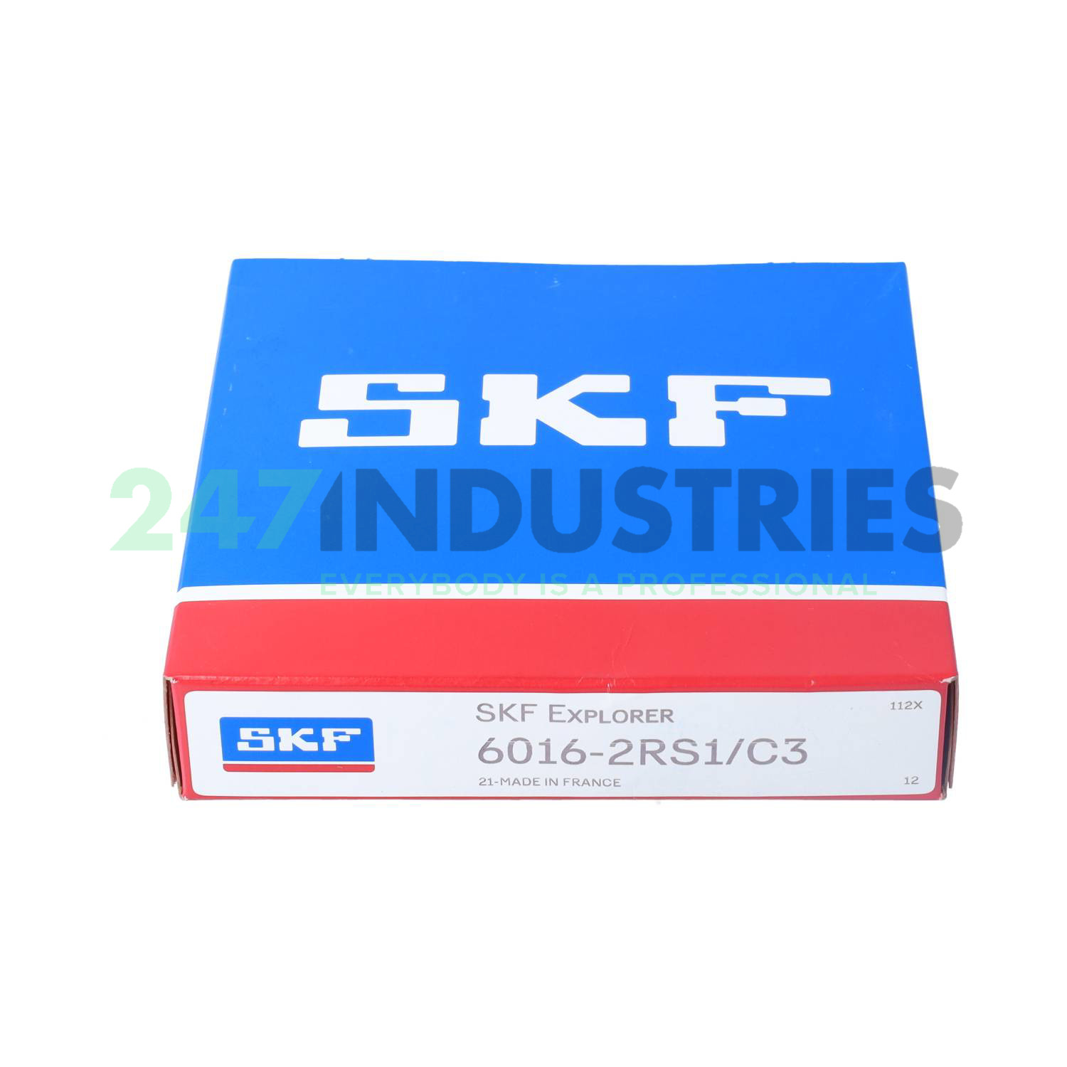 6016-2RS1/C3 SKF 80 x 125 x 22 mm DEEP GR. BALL SINGLE ROW