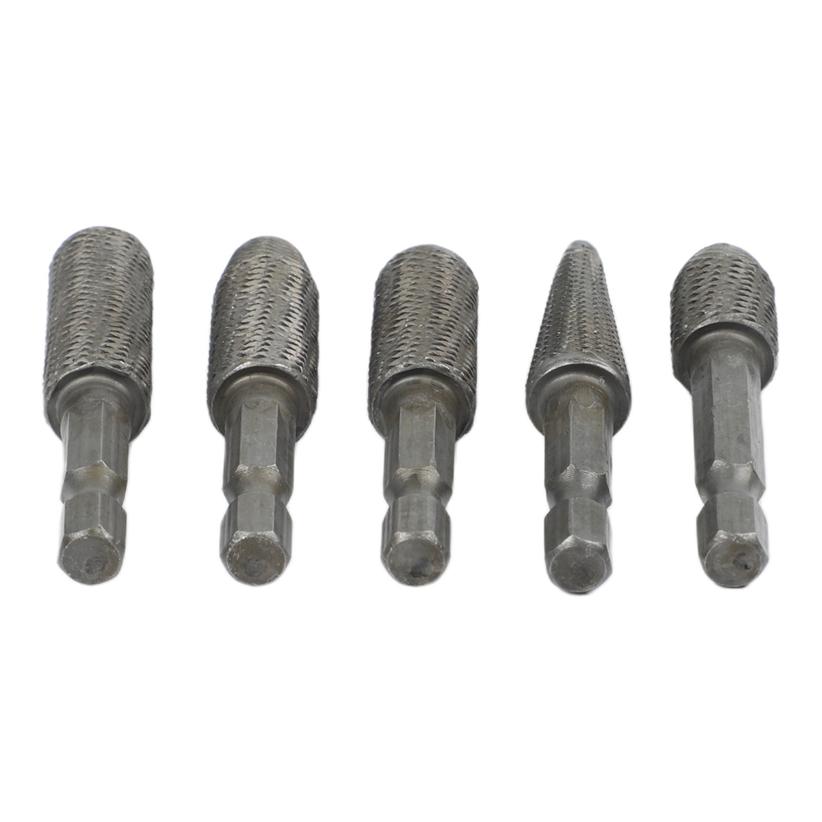 Electric Rotary File Set 5 Pieces for Filing and Grinding Steel Materials