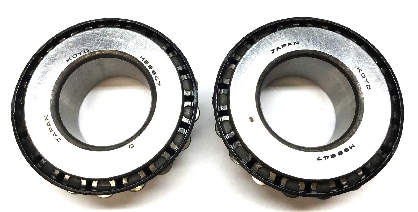 Koyo Tapered Roller Bearing Cone M86647 [Lot of 2] NOS