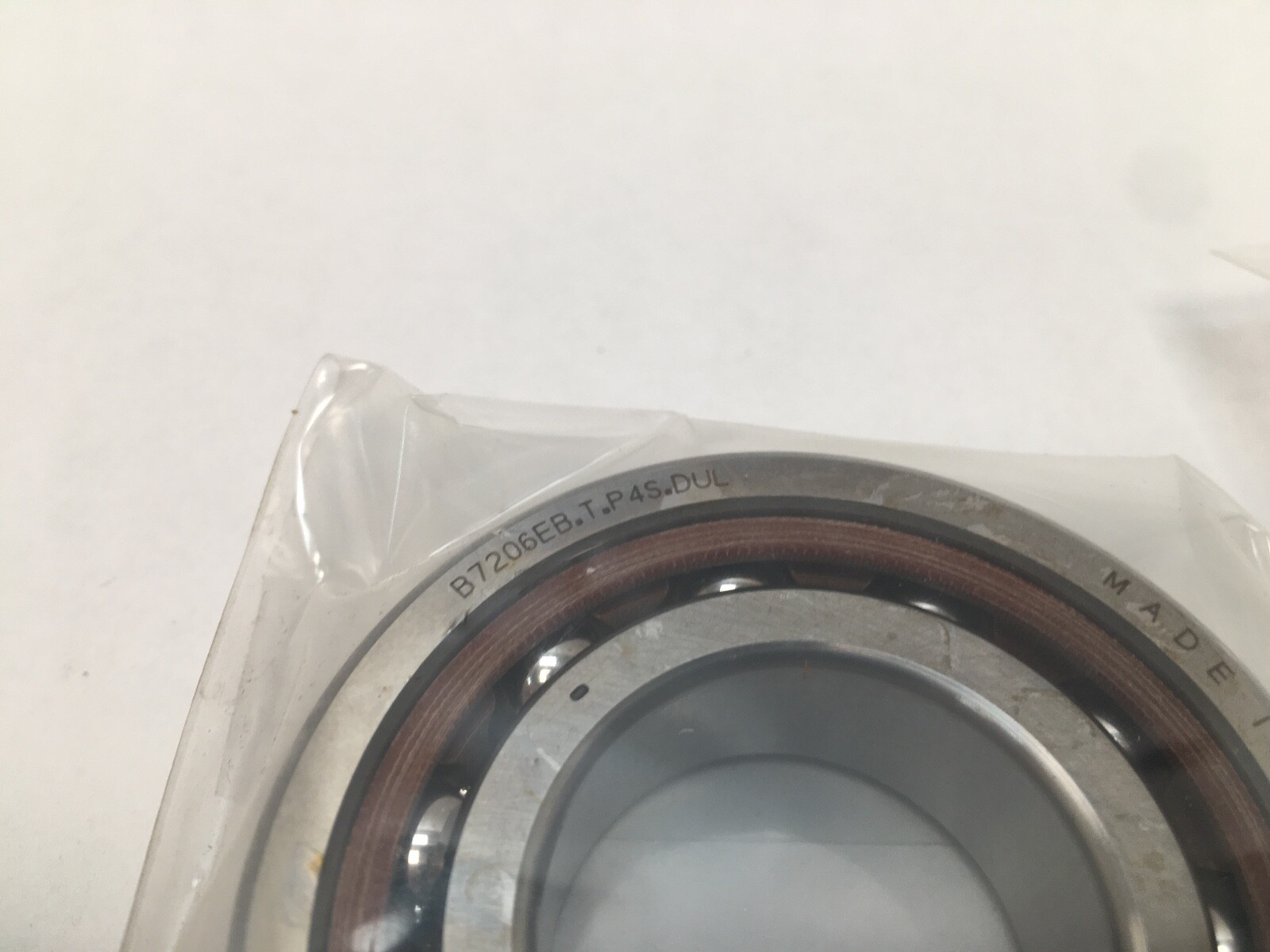 FAG B7206EB.T.P4S.DUL Bearing 30x62x16 mm 7206E B-7206-EB-T-P4S-DUL USA 2 Pcs