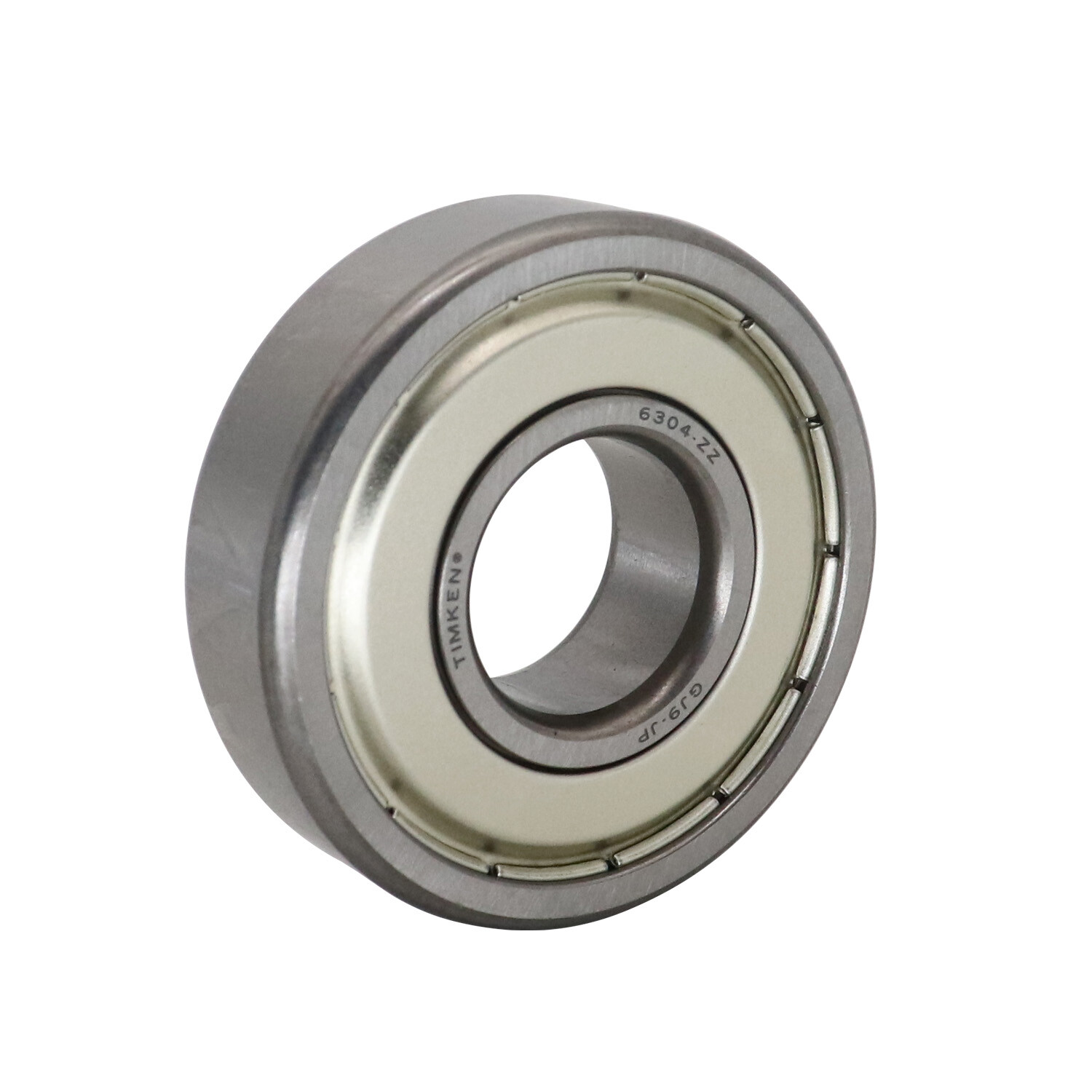 (2 PACK) USA TIMKEN 6304-ZZ 20X52X15MM Double Metal Seal Ball Bearings