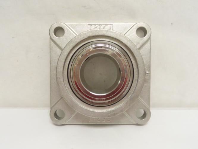 186455 New In Box; IPTCI SUCSF 211 35 Flange Bearing SS; 4-Bolt; 2-3/16″ ID