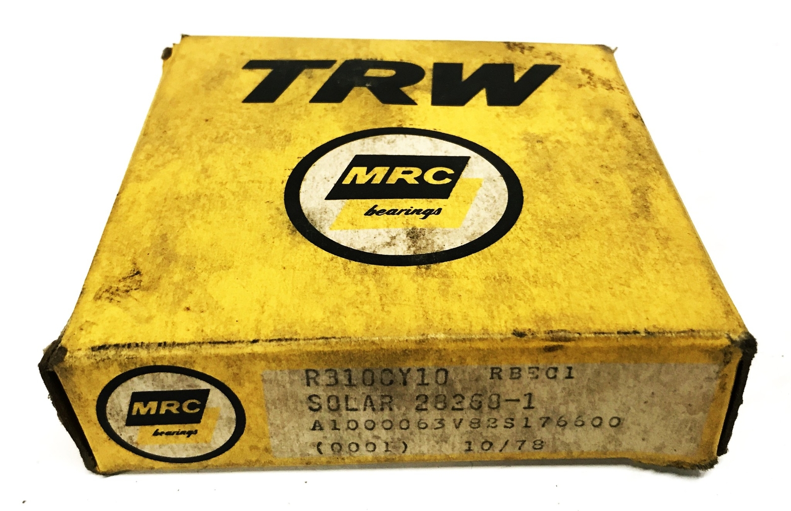 TRW/MRC Cylindrical Roller Bearing R310-CY10 NOS
