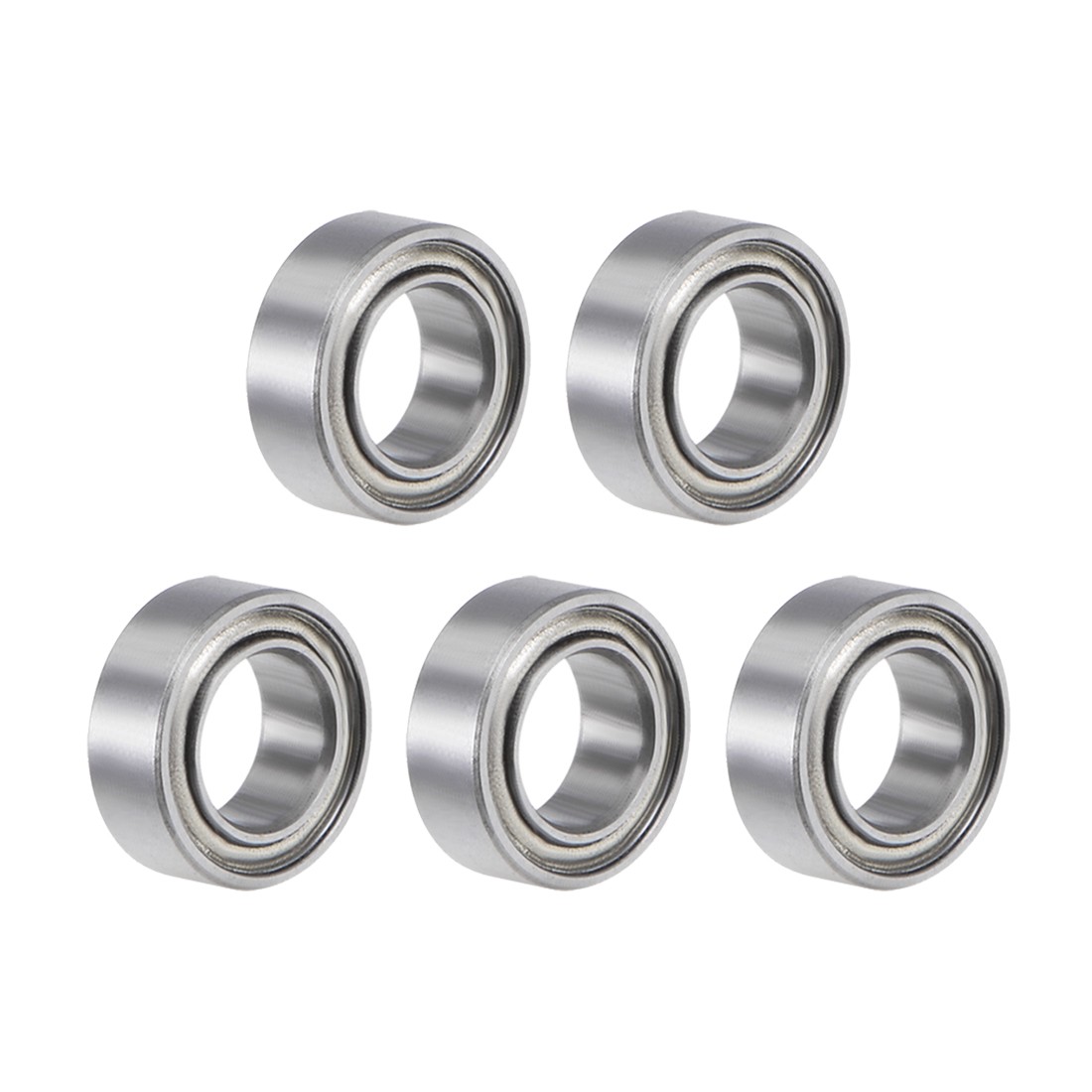 MR74ZZ Ball Bearing 4x7x2.5mm Double Shielded ABEC-3 Bearings 5pcs