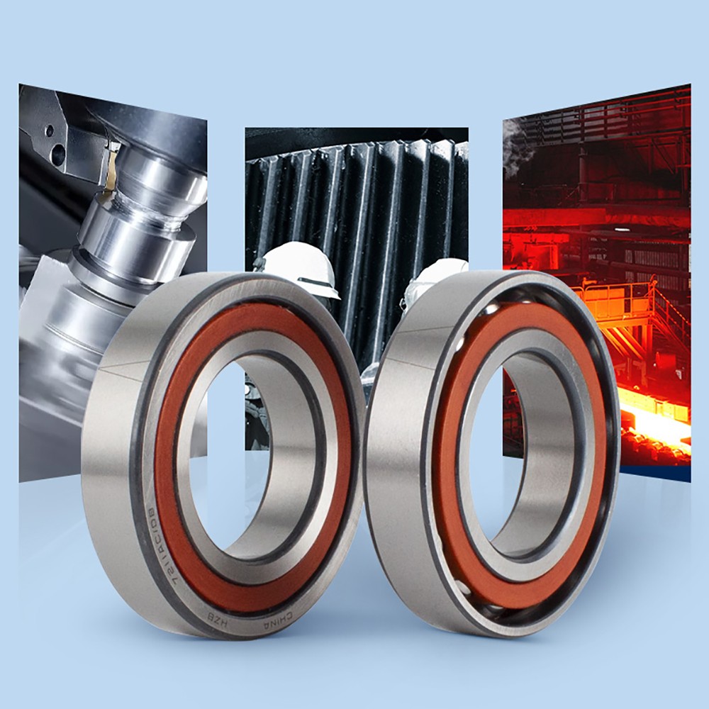 7000AC – 7308AC Single Row Angular Contact Ball Bearing Inner Diameter 10 – 80mm
