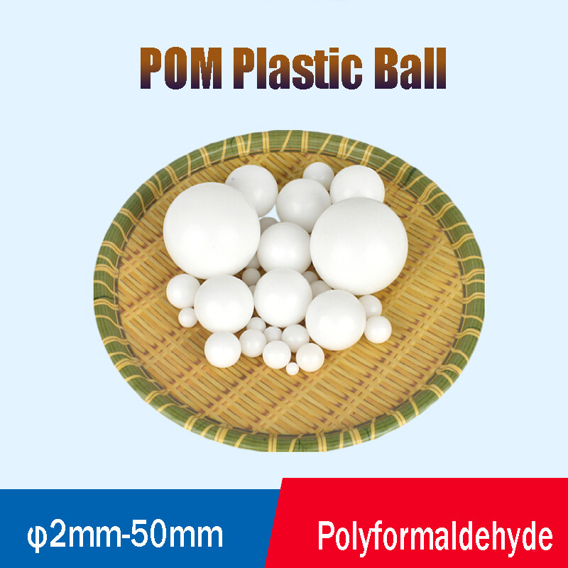 φ2mm-50mm Polyformaldehyde Plastic Ball POM Industrial Bearing Beads Solid Ball