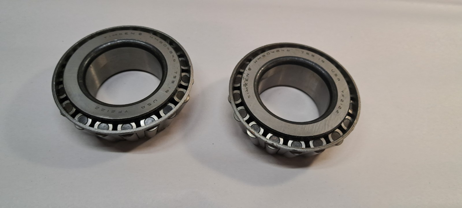LOT OF 2 HM804846 Timken Pinion Bearing
