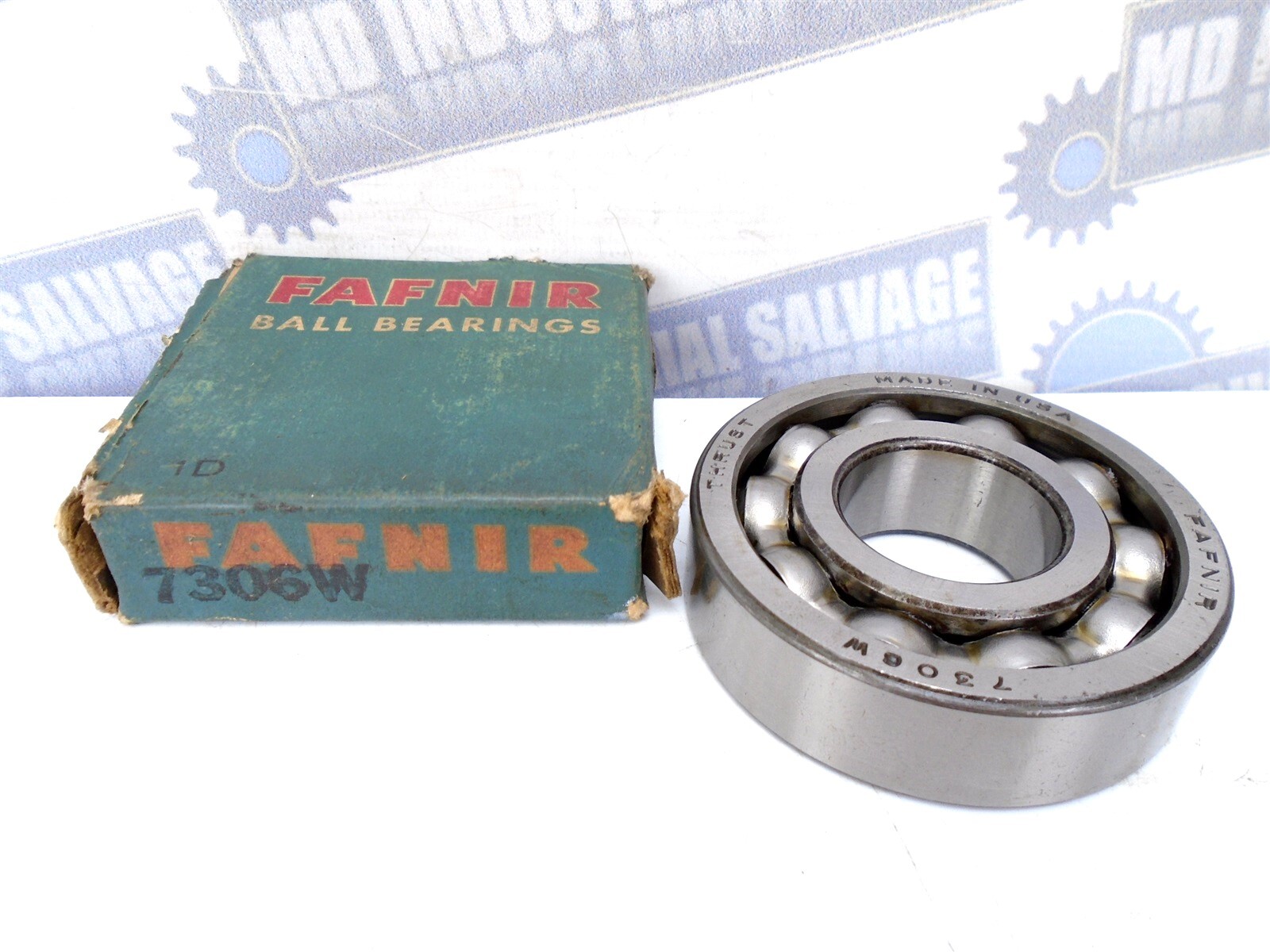 FAFNIR – 7306W – Angular Contact Bearing – 20° Angle – 30mm x 72mm x 19mm (NEW)