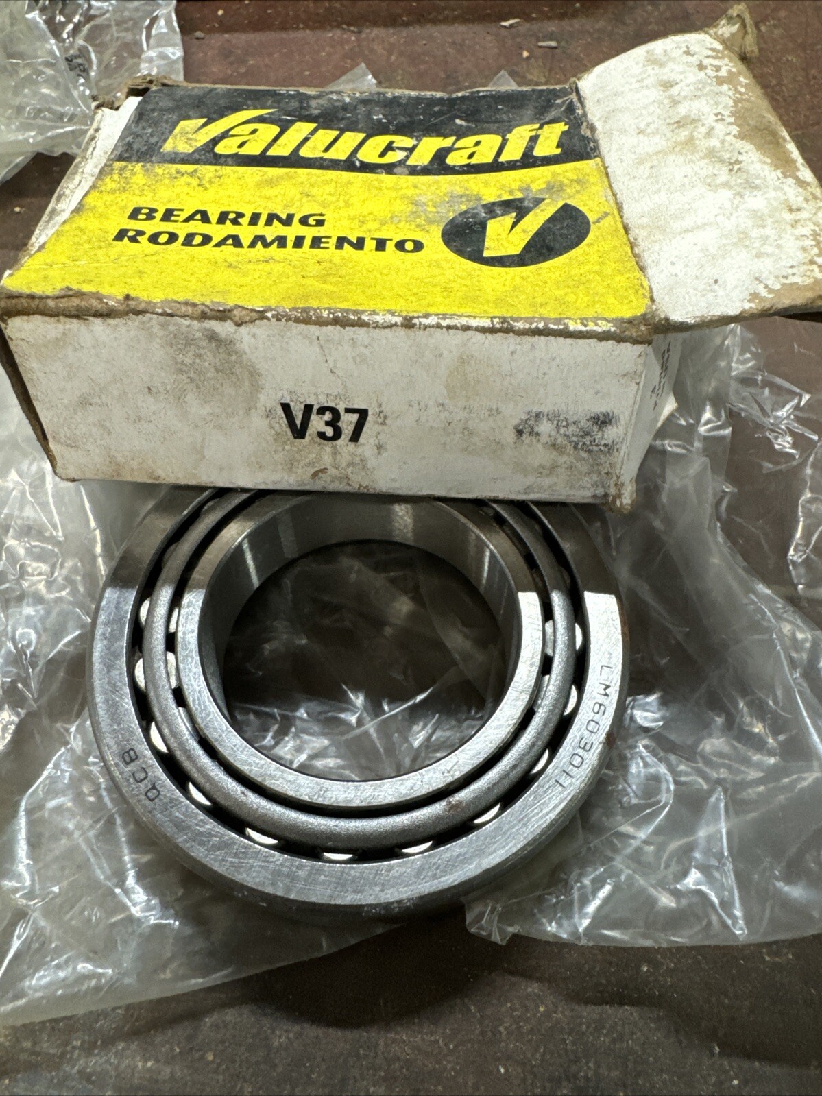 LM603049/LM603011 Tapered Roller Bearing Cone and Cup Set 1.78″ Bore 3.063″ O.D.