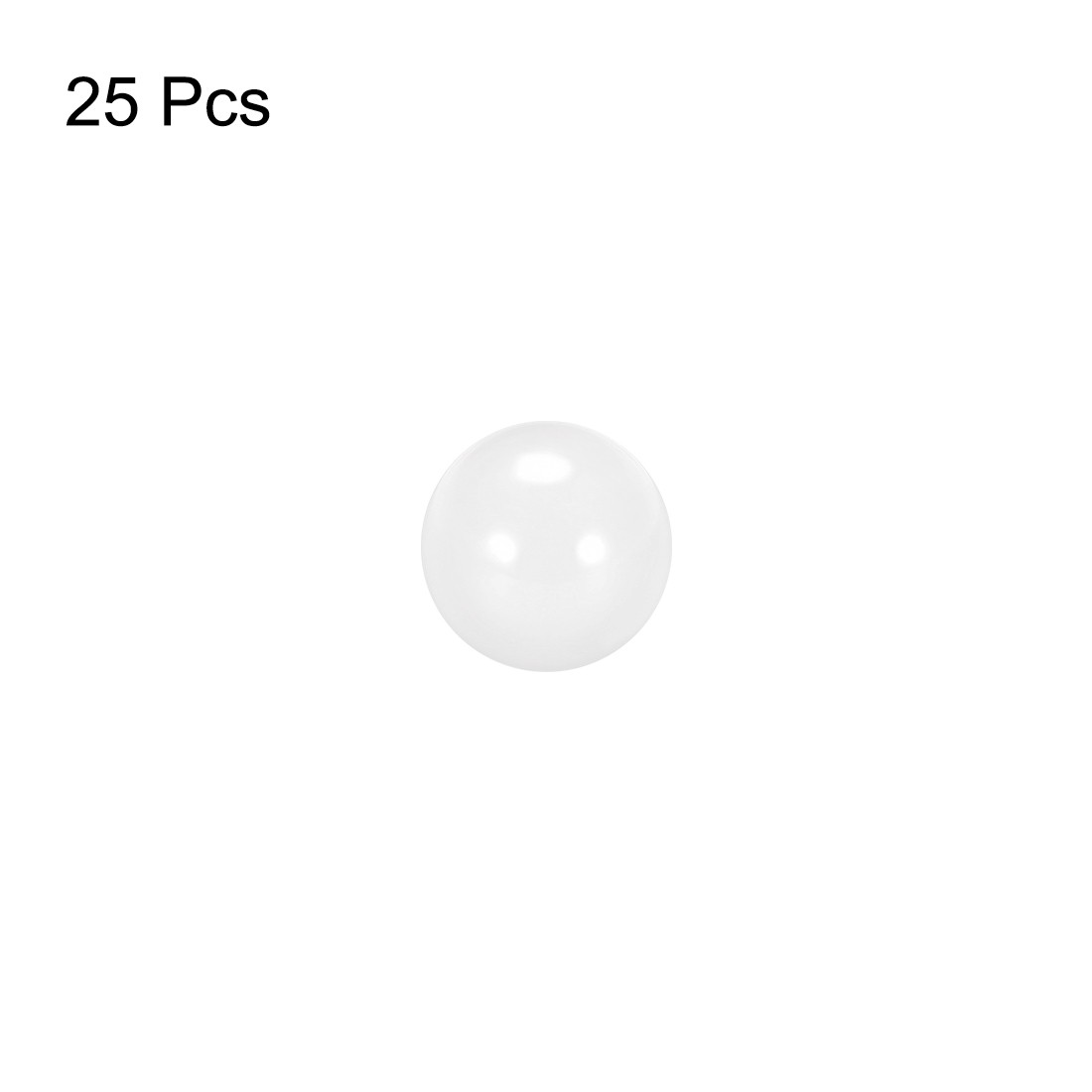 4mm Ceramic Bearing Balls, ZrO2 Zirconium Oxide Ball G5 Precision 25pcs