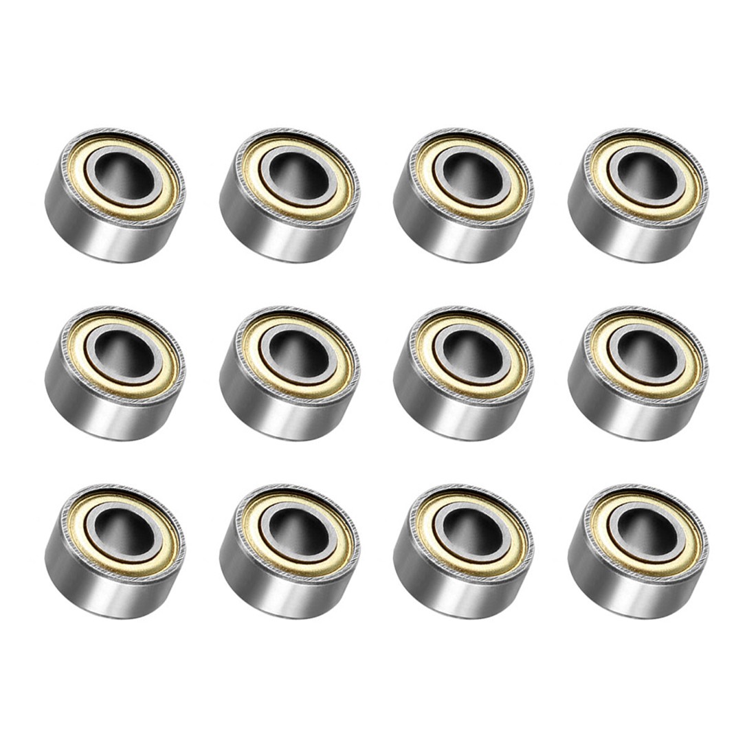 20PCS Carbon Steel Bearings 684ZZ Deep Groove Ball Bearing Double Shield 4x9x4mm