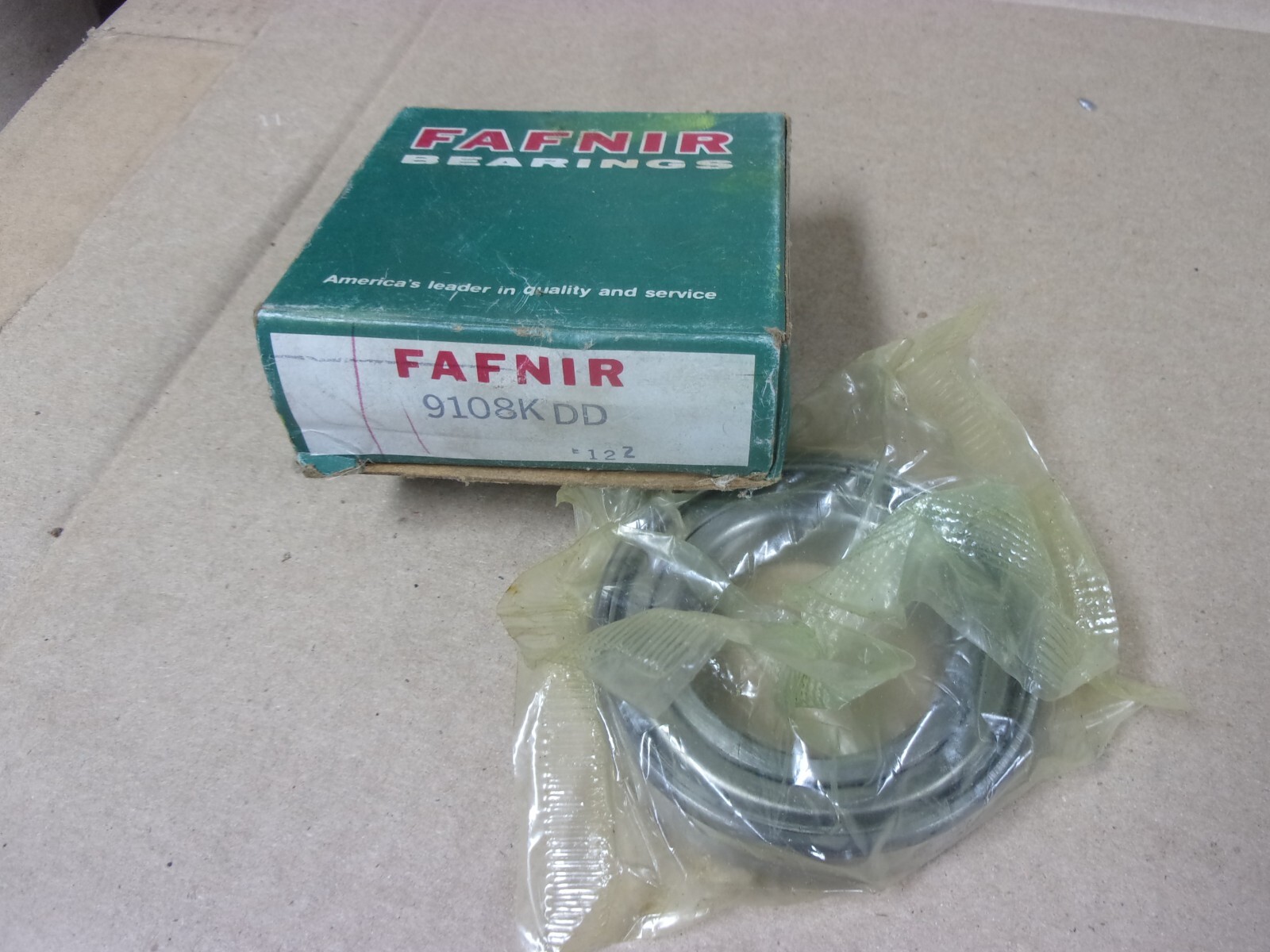 FAFNIR 9108KDD Ball Bearing Metal Seals 9108 KDD 6008-ZZ 40 x 68 x 15 mm 6008Z