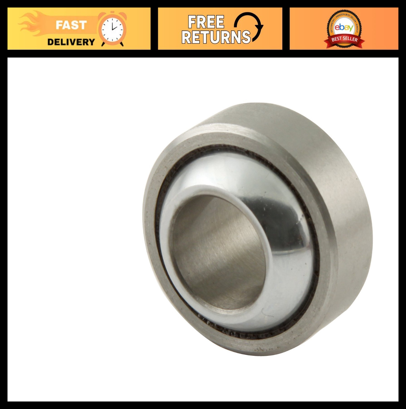 Spherical Bearing 0.625″ ID 1.187″ OD Steel COM Series – Durable & High-Performa