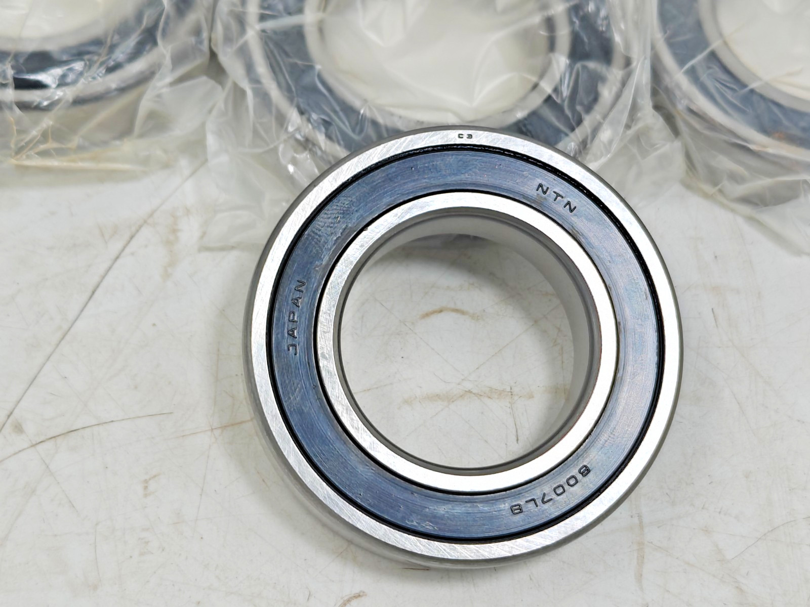 6007 LLB C3 NTN Deep Groove Ball Bearing 6007LLB C3 2AS 6007-2RS C3 Lot of 10Pcs