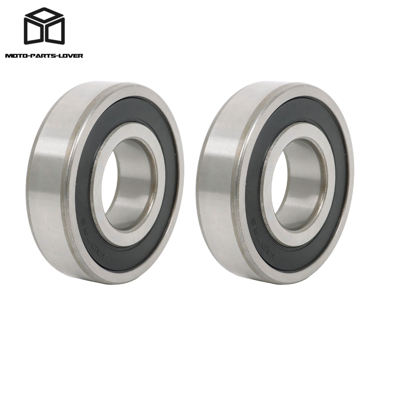 2 Pcs Premium 6307-2RS Bearing 35x80x21mm Double Rubber Seal Steel