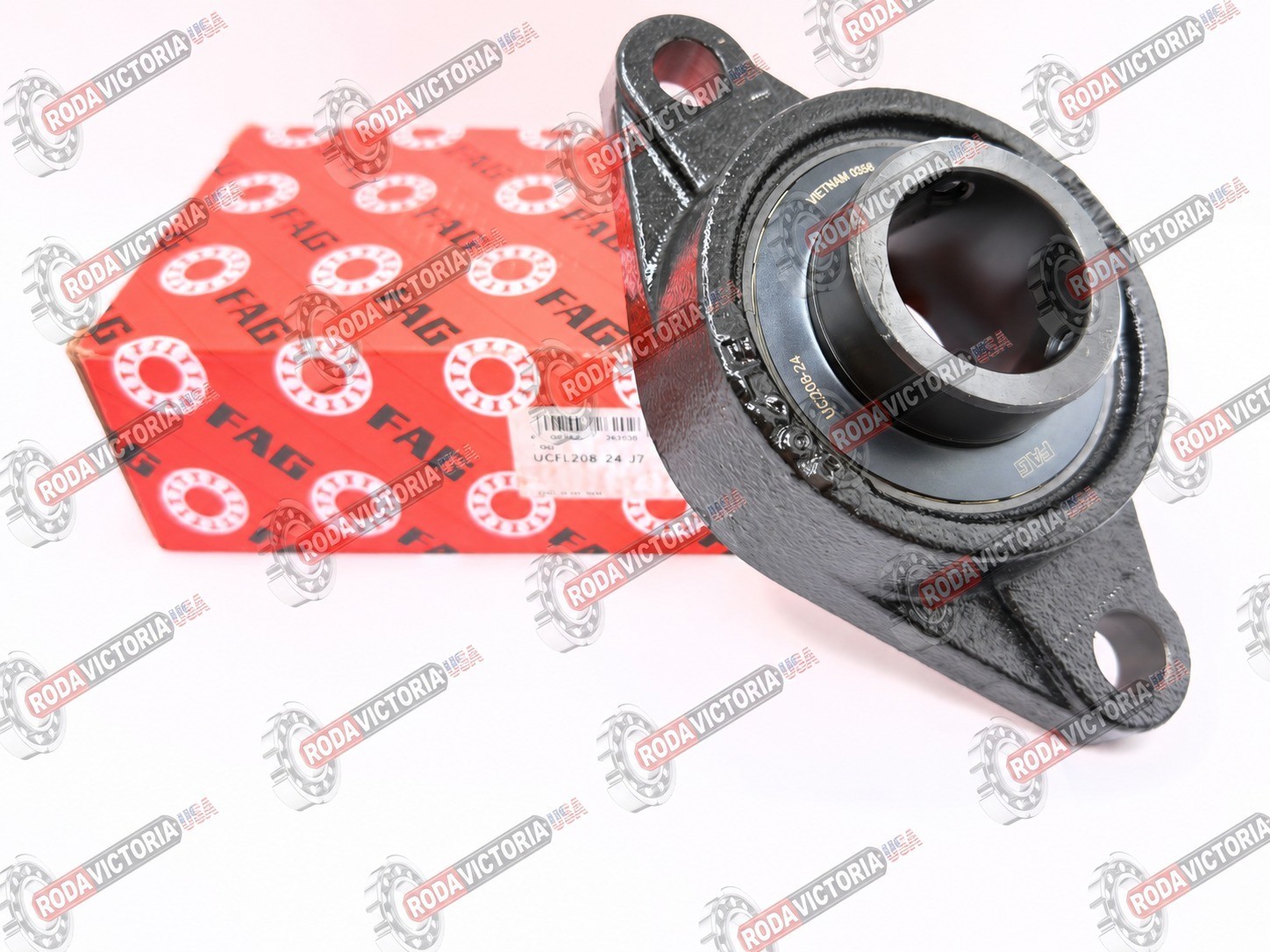 FAG UCFL208-24 J7 Flanged Bearing Unit 1-1/2″ Bore