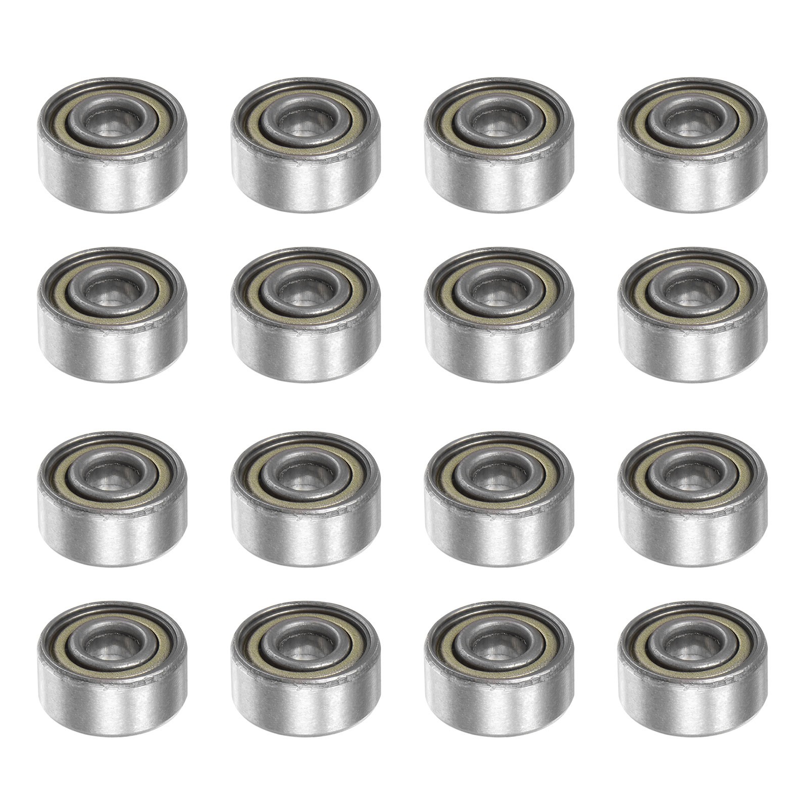 16pcs 603ZZ Deep Groove Ball Bearings 3mm x 9mm x 3mm
