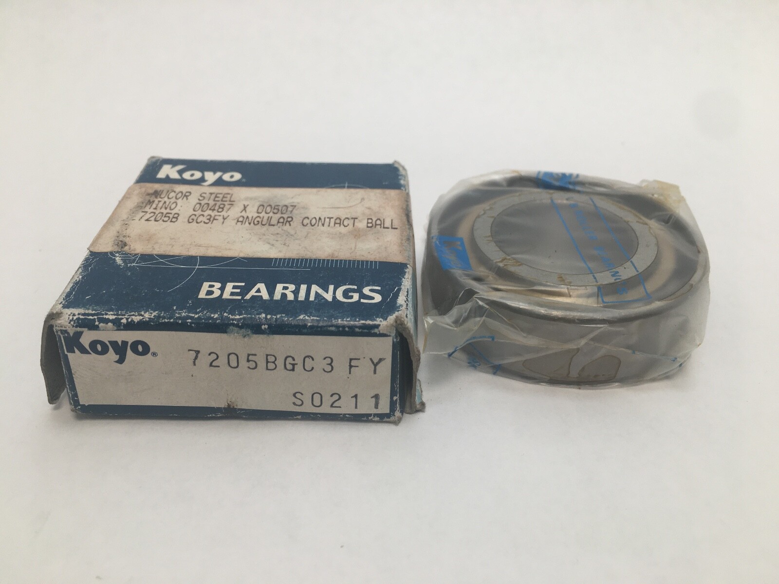 KOYO 7205BGC3 Angular Contact Bearing 25x52x15 mm 7205 BG C3 7205B Japan