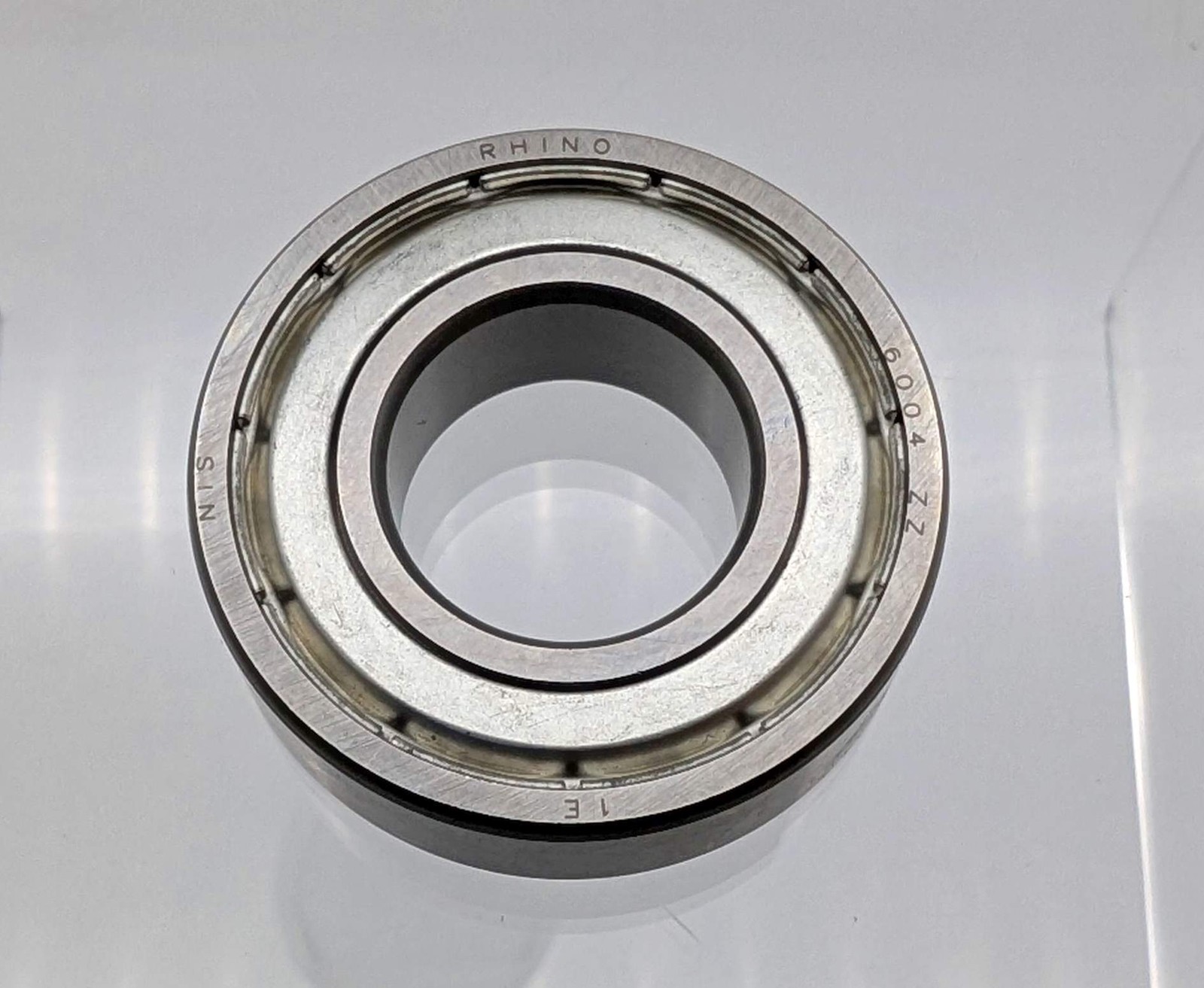 NIS Rhino 6004 ZZ Roller Ball Bearing 20mm ID 42mm OD 12mm Width
