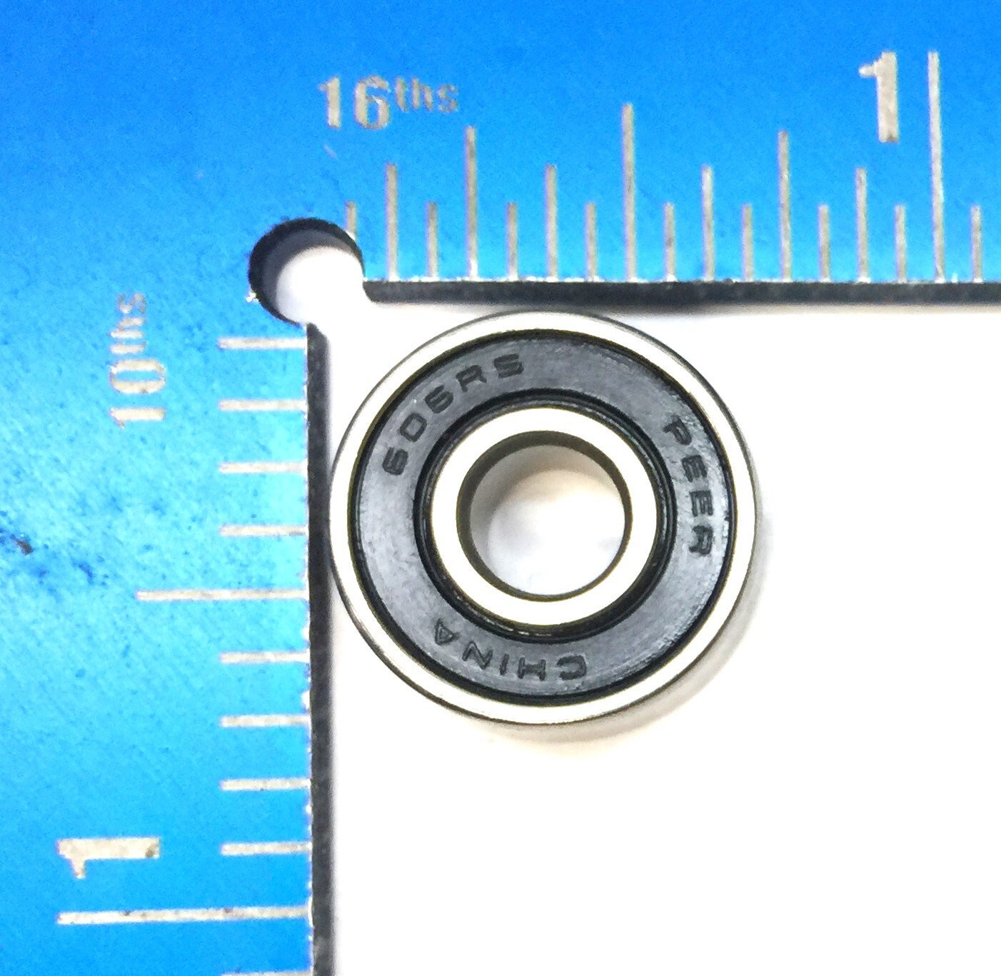 Peer Shielded Roller Ball Bearing 606RS [Lot of 15] NOS