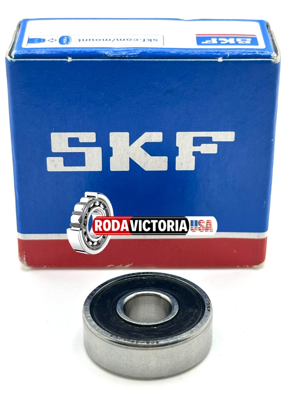 SKF 608 2RSL C3 DEEP GROOVE BALL BEARING, RUBBER SEALED 608 LLB 8x22x7 mm