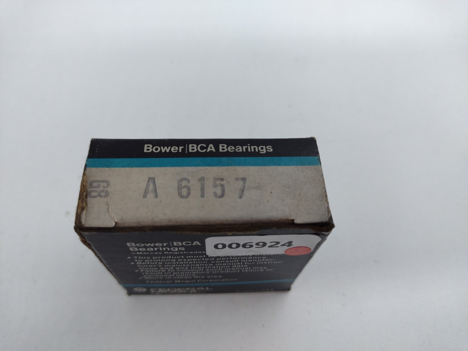 *** Bower/BCA A6157 Tapered Roller Bearing Cup 1.5745-inch OD